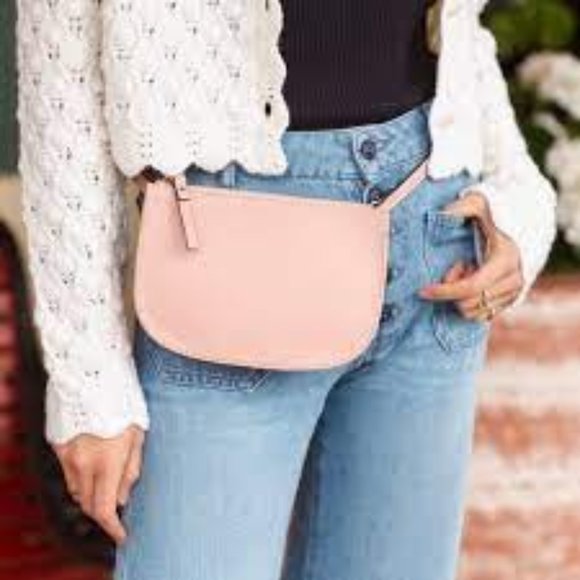 Lo & Sons Handbags - lo & sons waverly belt bag crossbody rose quartz